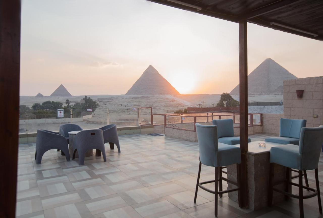Cairo Pyramids View Inn Kafret el-Gabal Exteriör bild